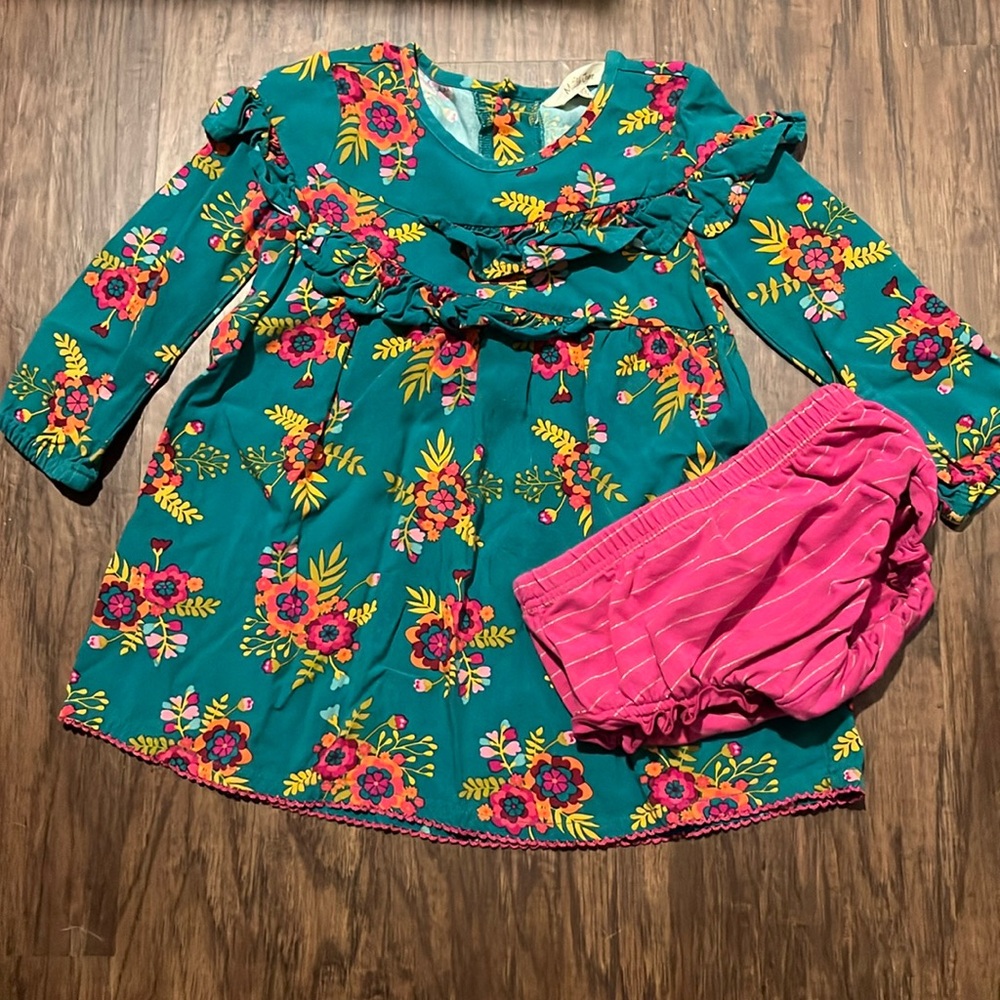 Matilda Jane Dress with matching Bloomers - 18-24M